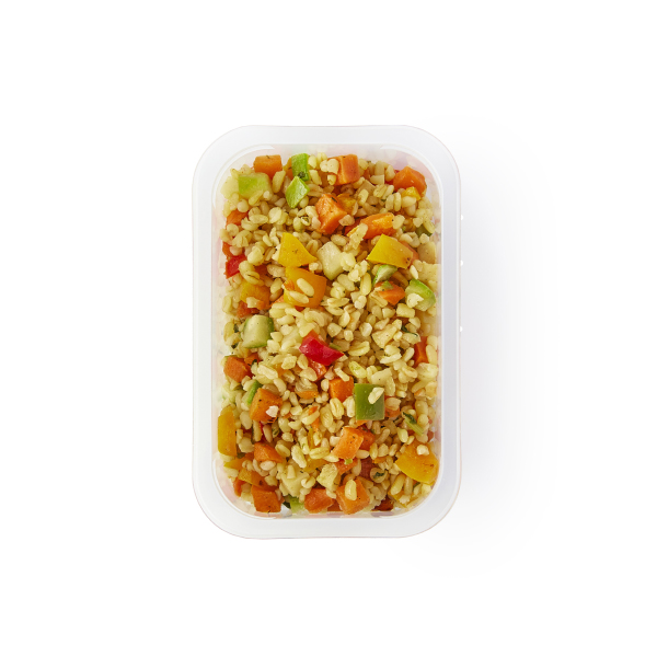 Бұлғыр көкөністер мен кинзамен