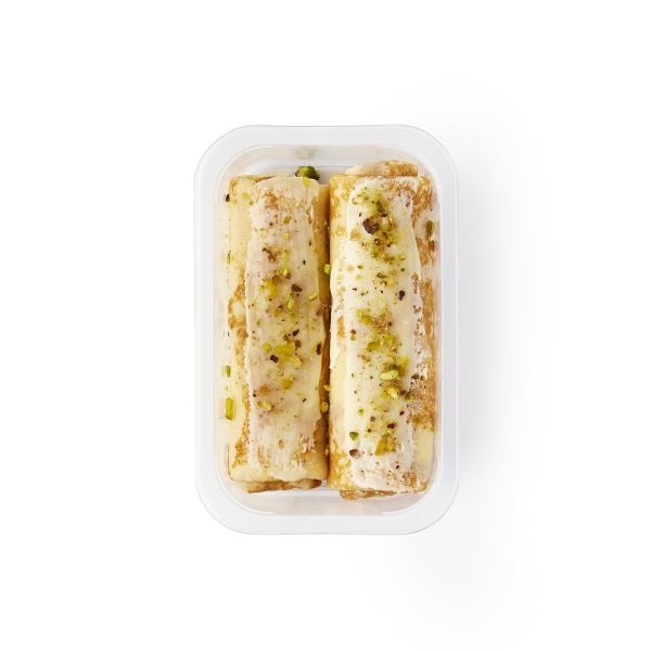 БЛИНЫ С ЯБЛОКОМ И БЕЛЫМ ШОКОЛАДОМ 210ГР ШТ 