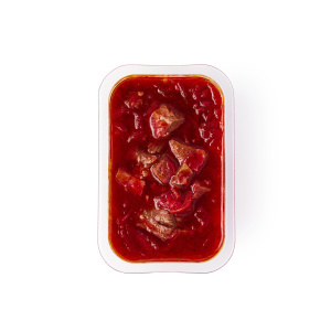 БОРЩ С МЯСОМ ГОВЯДИНА 350ГР УПАКОВКА