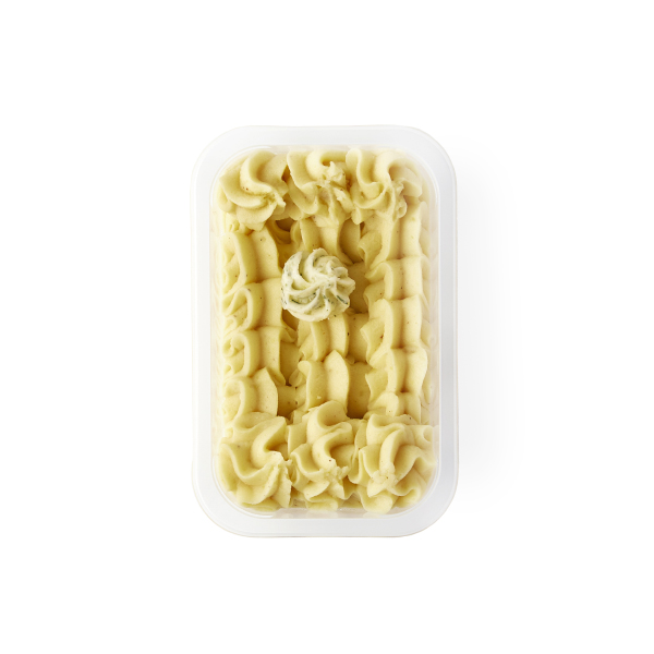 ПЮРЕ КАРТОФЕЛЬНОЕ С ЗЕЛЕНЫМ МАСЛОМ СЛИВОЧНЫМ 250ГР 1ШТ  