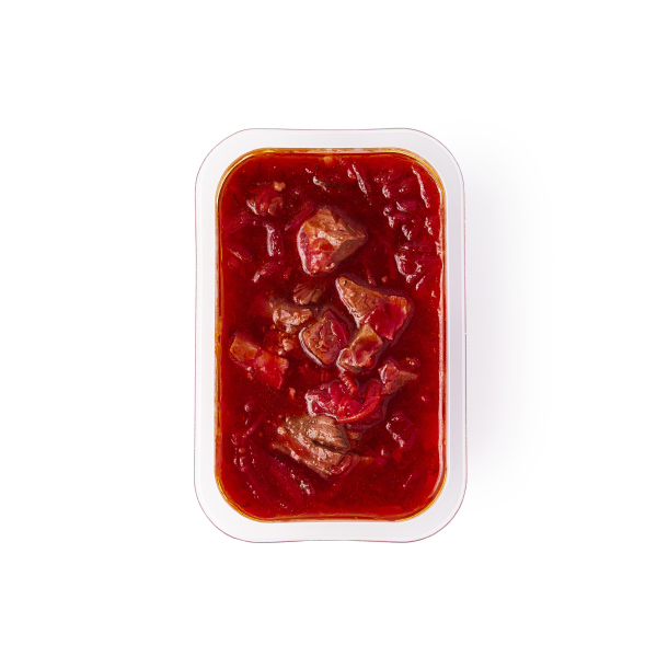 БОРЩ С МЯСОМ ГОВЯДИНА 350ГР УПАКОВКА