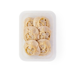 МАНТЫ ТЕЛЯТИНА ТЫКВА ОТВАРНЫЕ 300ГР 1ШТ