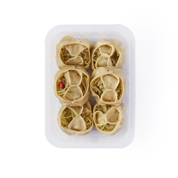 ЗАМОРОЗКА МАНТЫ С ОВОЩАМИ 700ГР УПАКОВКА